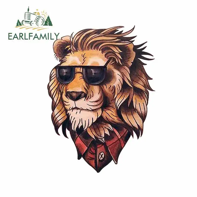 EARLFAMILY 13 см х 9 7 для старой школы тигренок красивые автомобильные наклейки