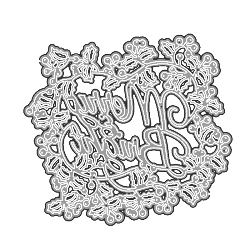 2020 новые металлические высекальные формы и Скрапбукинг для Бумага делая веселый