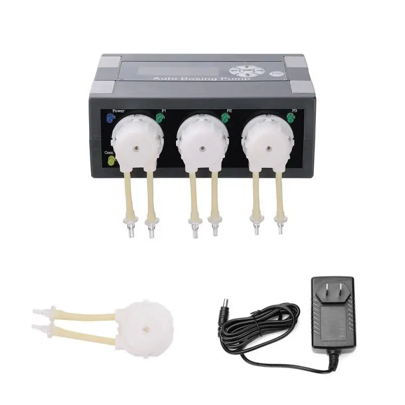 

Aquarium Automatic Dosing Pump Automatic Water Pump Doser Aquarium Titration System Peristaltic Pump Coral Feeder Accessories