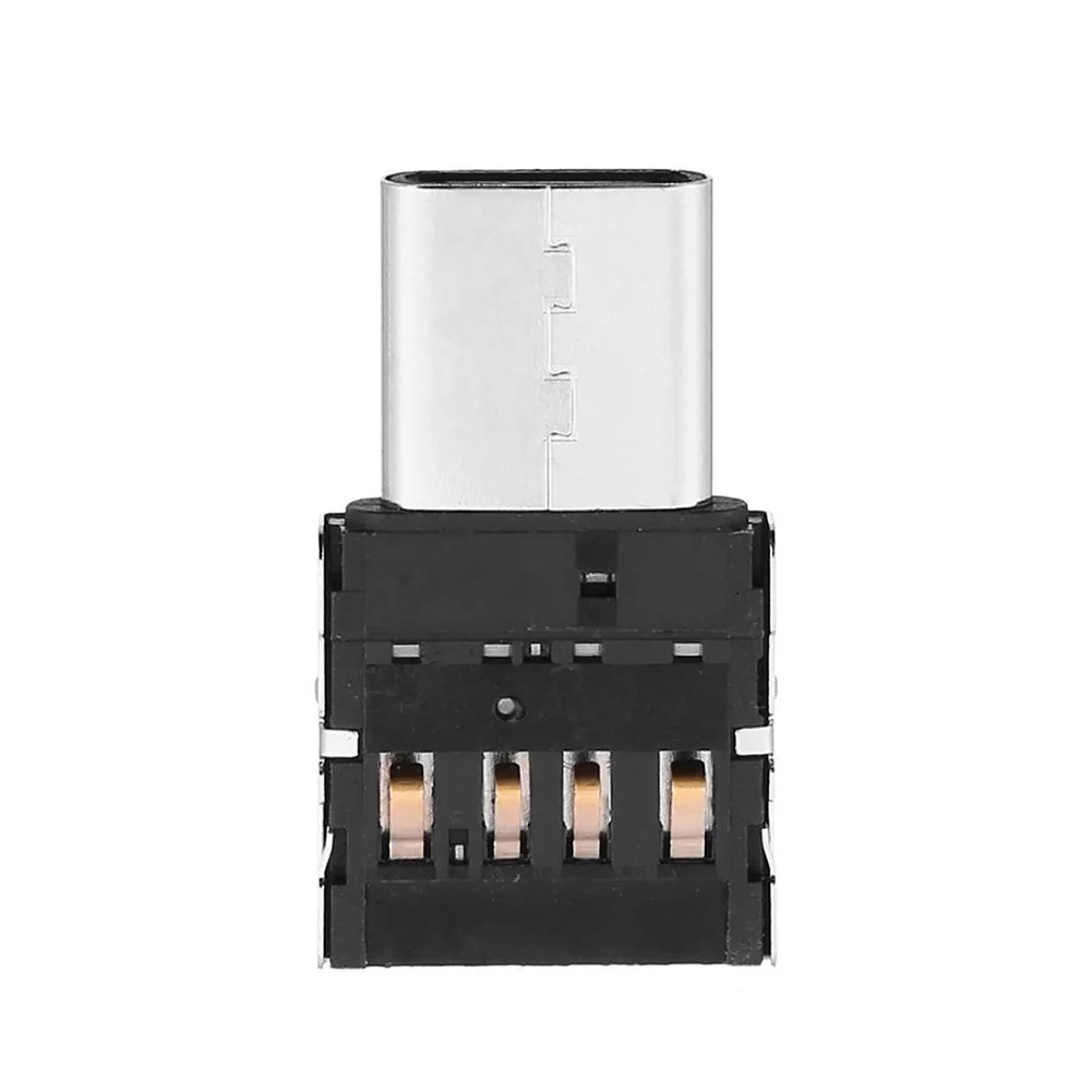 Мини usb type-C адаптер Micro USB портативный мини type-C к USB конвертер OTG адаптер кабель конвертер для портативных ПК мобильных телефонов
