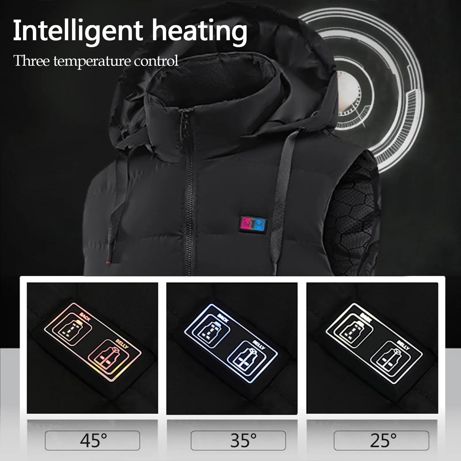 Жилет с подогревом для мужчин и женщин теплый жилет электрическим 11 видов зима 2021