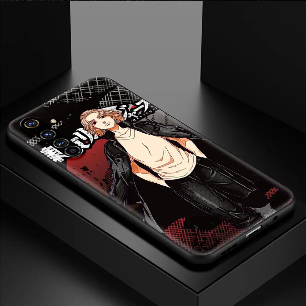 anime tokyo revengers shockproof case for realme c3 8 7 6 pro c21 bag fundas silicone back cover for oppo a53 a52 a9 2020 shell free global shipping