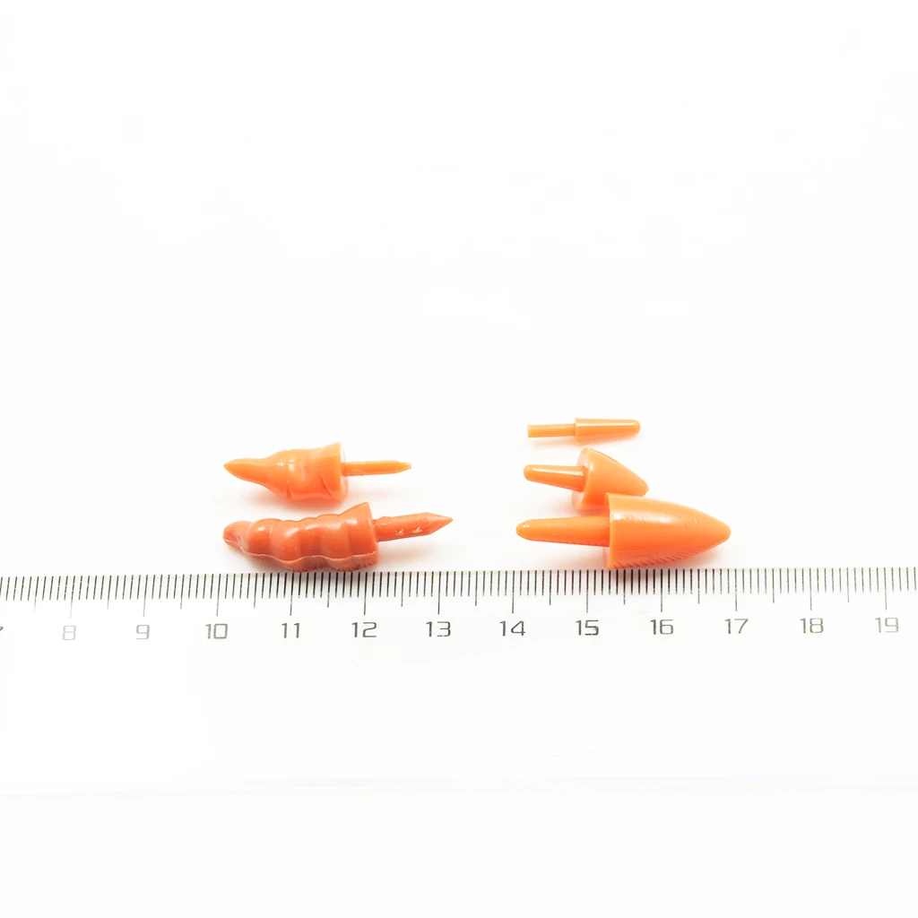 Миниатюрные Морковные носы реалистичный оранжевый Снеговик 160 крафт для