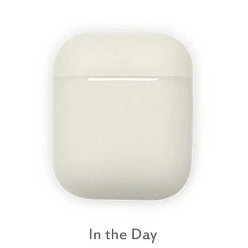 Светящийся силиконовый чехол для AirPods 1:1 Apple Air Pods Bluetooth Беспроводная коробка