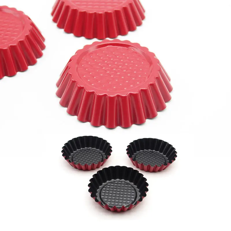 1 шт. многоразовые яичных тартов кексов и чашки выпечка для овал Форма форма