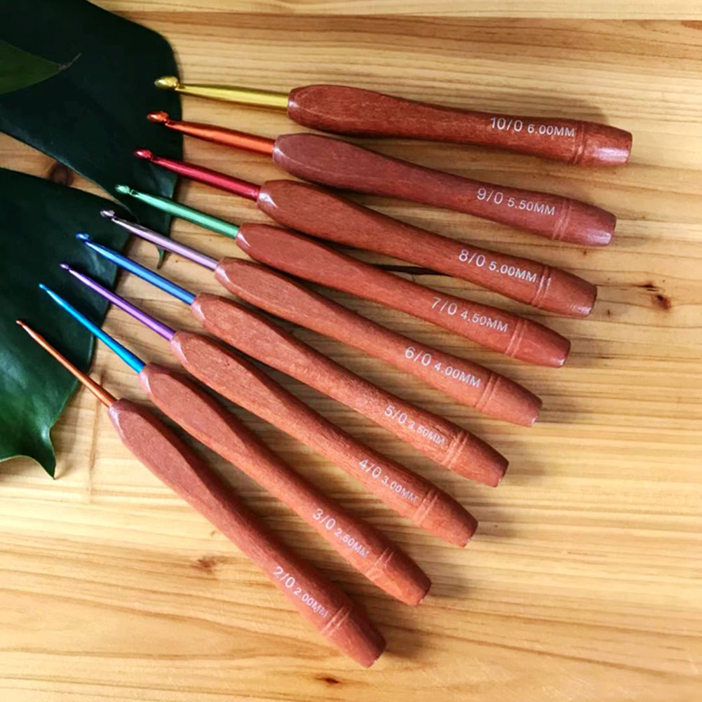 Бамбуковые вязальные спицы крючки для вязания ручной работы Вязание Плетеный