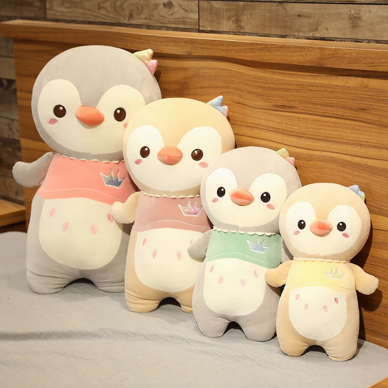 

37-65cm Cute Penguin Plush Toys Soft Bed Pillow Cushion Stuffed Cartoon Animal Doll for Kids Baby Girls Christmas Birthday Gift