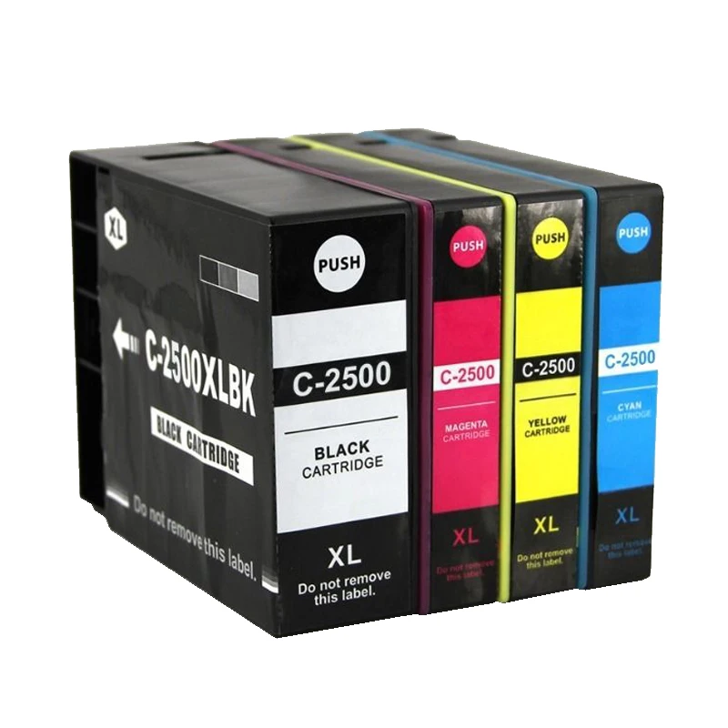 PGI 2500 совместимый для PGI-2500 PGI2500 чернильный картридж принтера canon MAXIFY IB4050 Ib4150 MB5050