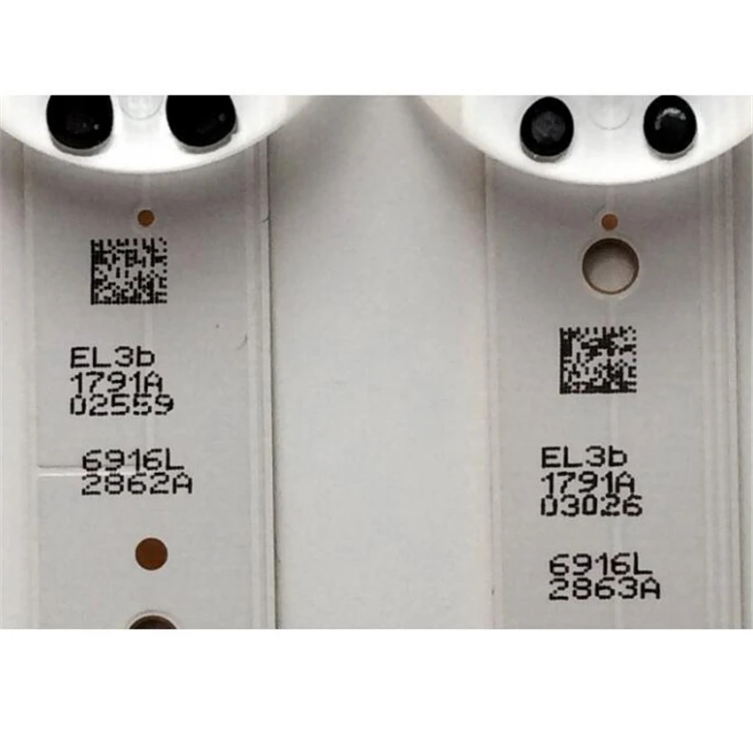 Запасные части для светодиодной подсветки телевизора LG 49LV751H-GA 49LV761H-TA 49LV761H-ZA