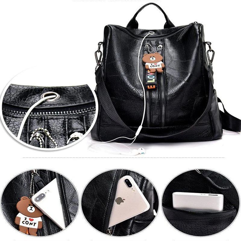 Новый стиль Высококачественная многофункциональная женская сумка на плечо