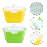 2 sets pentagonal sprouts seedlings tray simple multi function planting box
