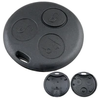 3 buttons remote car key shell case no balde car shell replacement fit for fortwo 450 mercedes benz smart