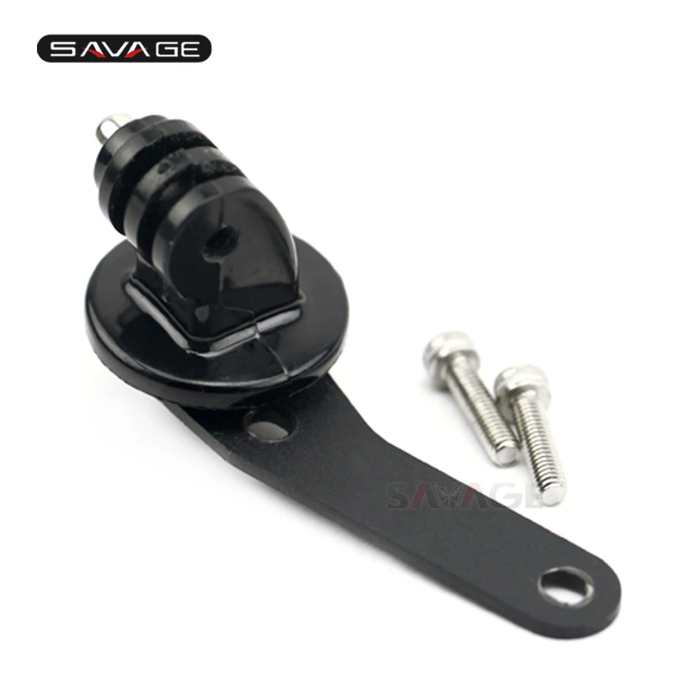 GPS Nav Поворотный адаптер кронштейн VCR камера база для KAWASAKI Z 125/250/300 Z300 KLE VERSYS 250/300