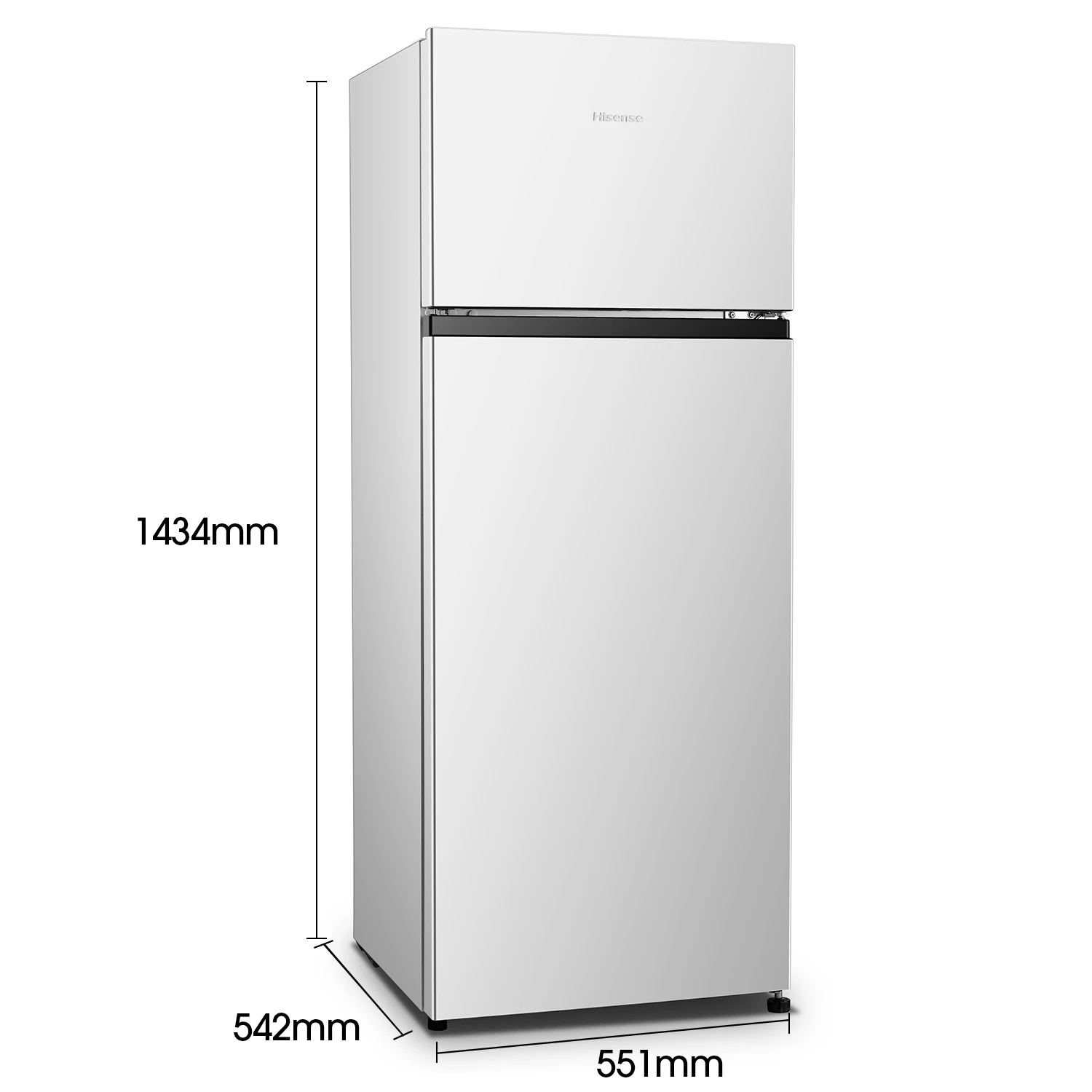 Холодильник Hisense RT267D4AW1 Свежесть и энергоэффективность 2 в 1 205 л（Холодильная