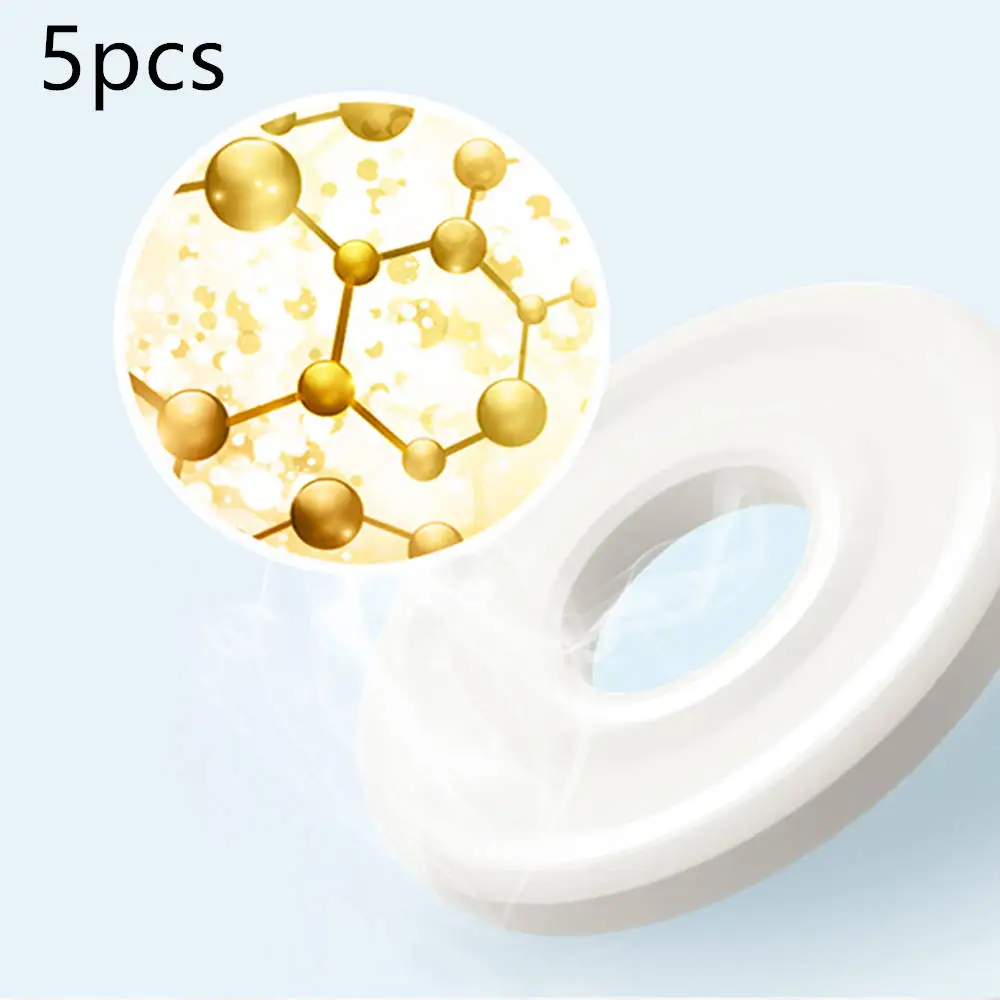 5 PCS Balm Car Air Freshener Alloy Solid Balm Perfume Diffuser Luxury Automobiles Internal Air Cleaner Fragrance Scent Smell Freshener Gift - Color Name: 5 PCS Balm