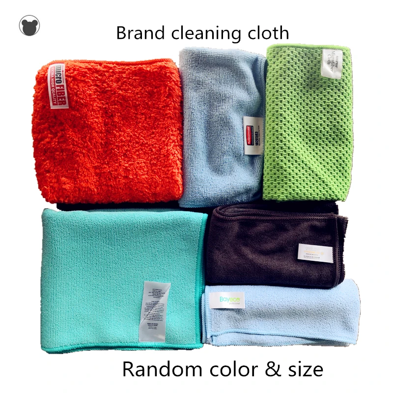

3PCS Brand microfiber cleaning cloth random soft&absorbent kitchen towel household wipes/napkin dishcloth bathroom rag lucky bag