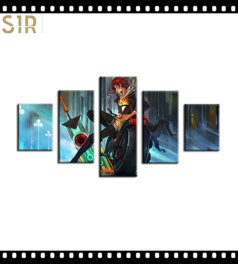 

Anime Movie Posters Wall Art 5 Pieces Canvas Painting Poster Pictures Home Decor Living Room HD Printed Poster Wall Painting