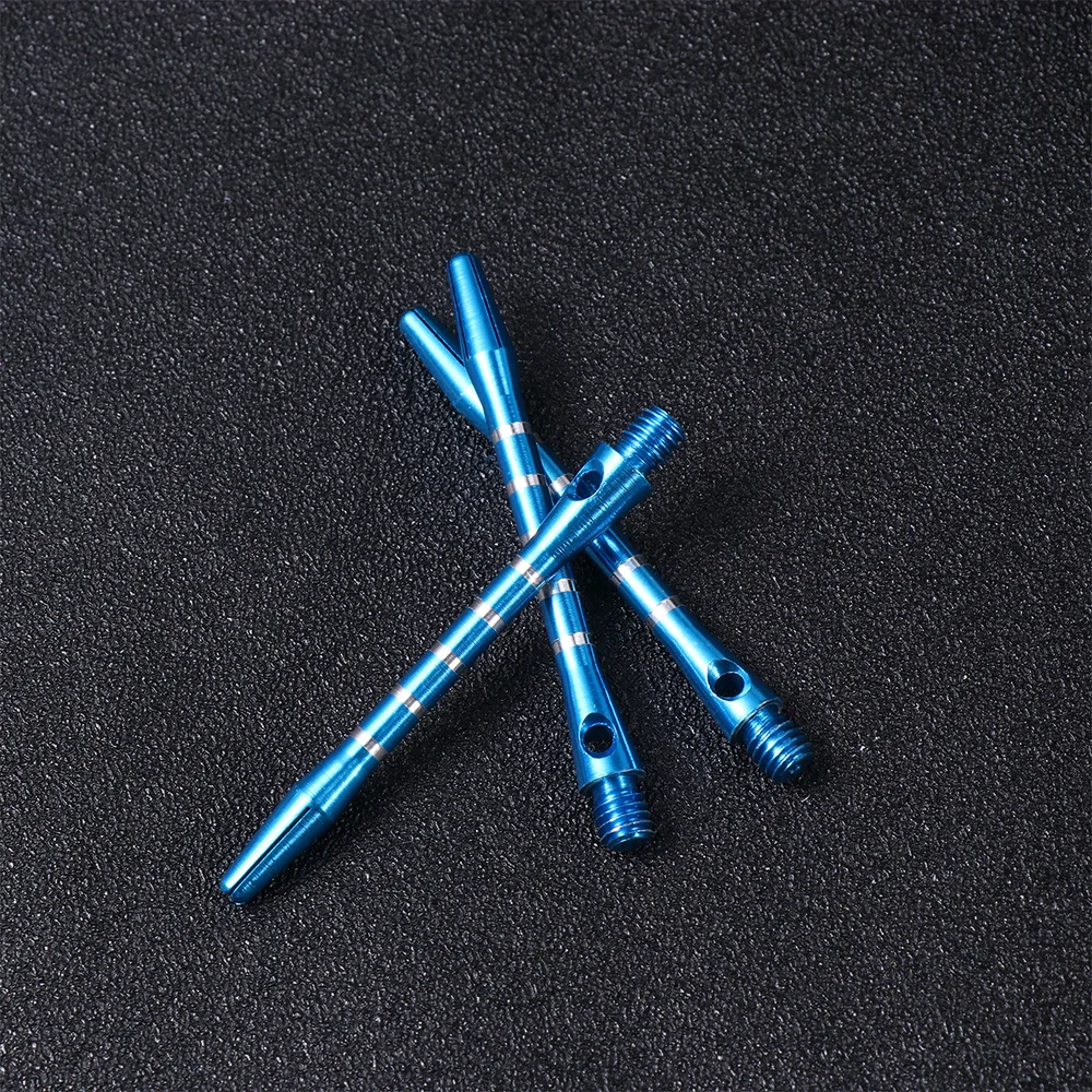 

20PCS Standard 2BA Screw Thread Dart Shafts Aluminium Alloy Darts Accessories Metal Stems Alloy Pole Rod with 20PCS Rings (Blue)
