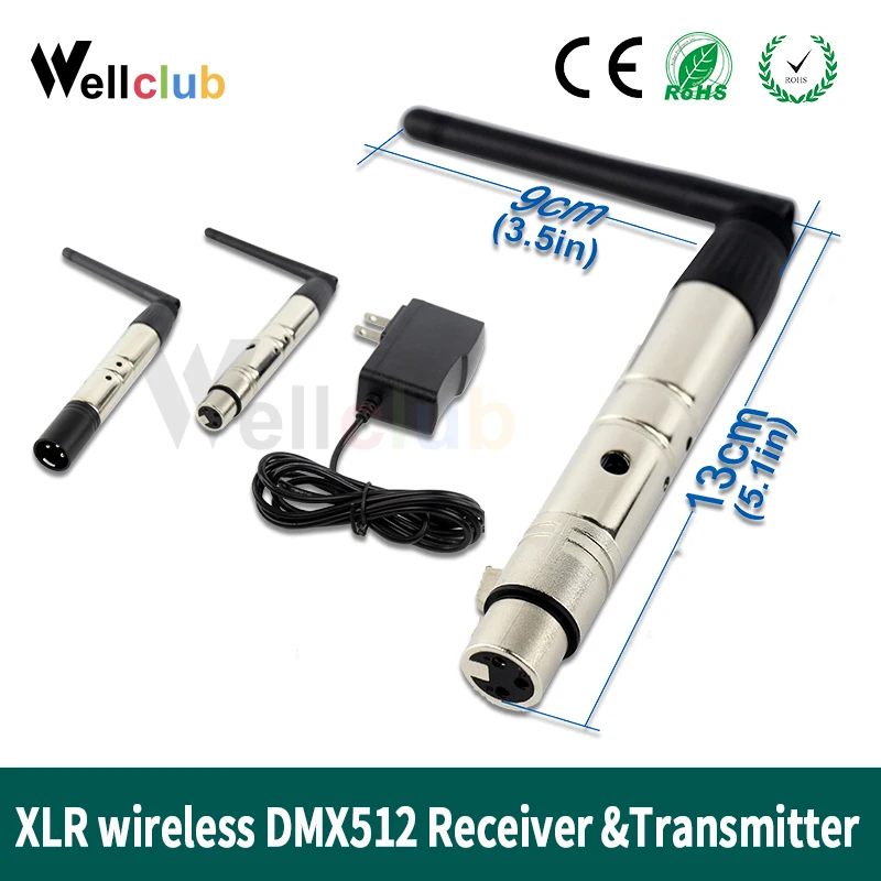 Приемники 2 4G XLR ресиверы dj light s движущаяся головсветильник лазерсветильник