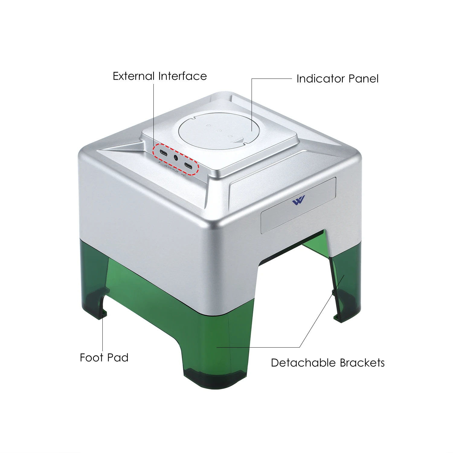 

1600mW High Speed Micro Bluetooth Laser Carver Laser Engraving Machine Desktop Small DIY Carving Engraver Logo Mark Printer