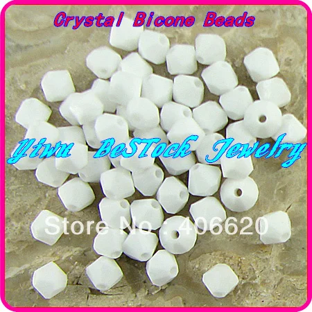 Бесплатная доставка 144 шт./лот 8 мм мел белый цитрин кобальт кристально чистый