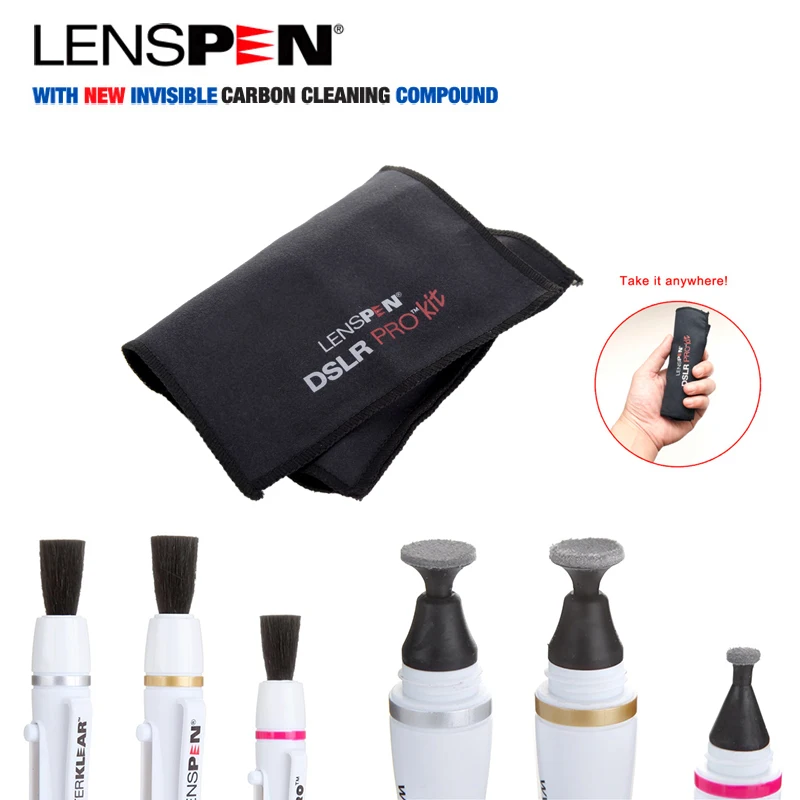 Lenspen NSDRLK-1 4 в 1 Набор для чистки камеры противотуманный тканевый объектив Canon Nikon Sony