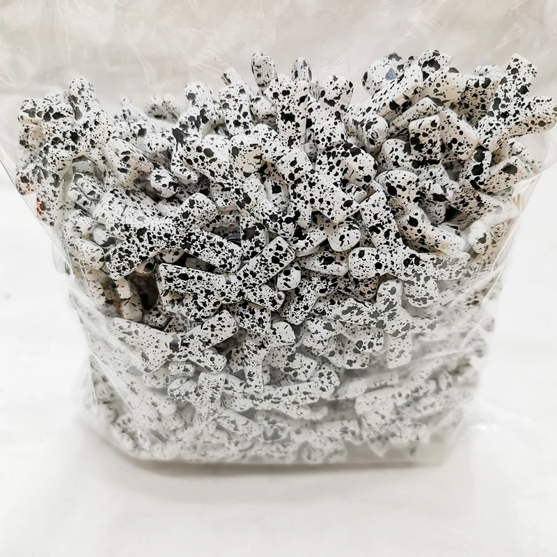 

300 шт., корейские акриловые бусины в виде банта, 33-21 мм