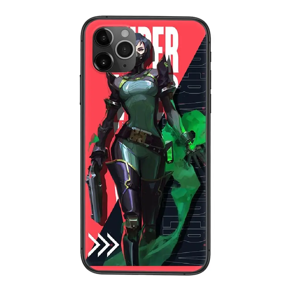 Для iPhone 12 11 X XR XS Max Mini Pro 8 7 6 6S Plus SE 2020 5 5S 5C разумная цена стрельба Valorant игровой Чехол