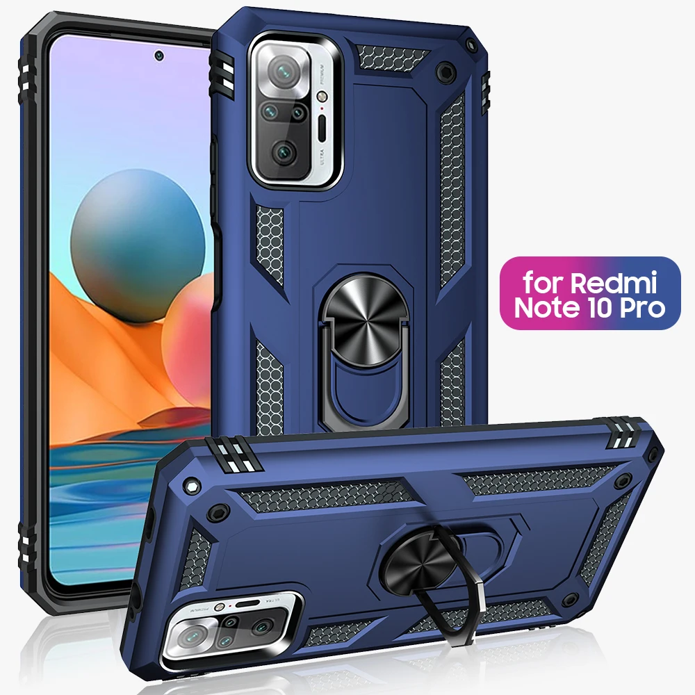 

For Xiaomi 11 POCO F3 X3 Pro NFC Redmi Note 10 9S 9T 8 Pro Max 9A Case Armor Shockproof Cover for Mi 11 10 Ultra 9 10T Lite Case