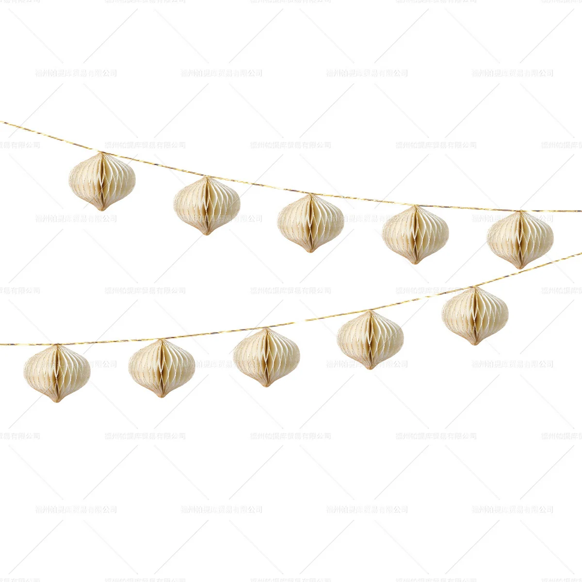 

2022 New Year Home Party Decoration Paper Honeycomb Lantern Decoration Christmas Tree Decor Home Accessories Ornaments