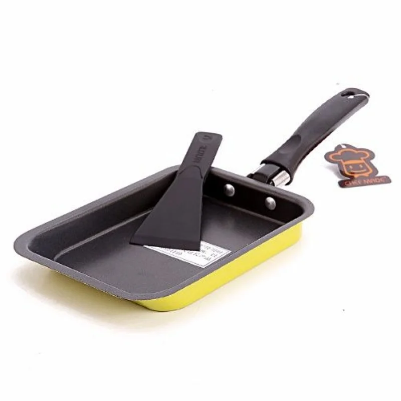 Мини прямоугольная японская антипригарная сковорода из мелалеуки жареный торт