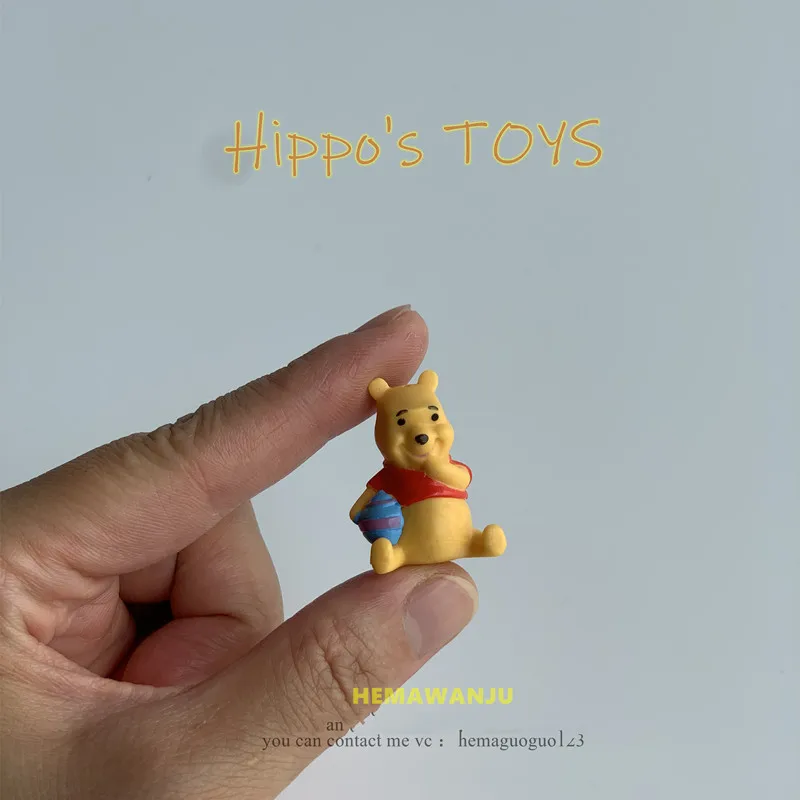 

24 шт. 3 см изысканная мини-кукла маленьких размеров с изображением Диснея меда и Винни