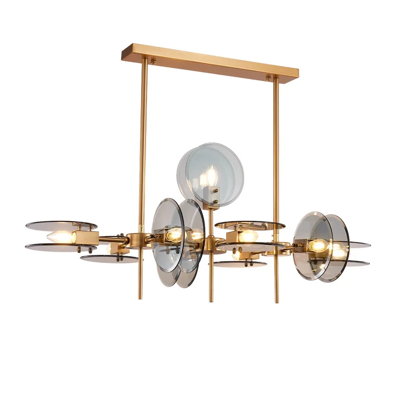 Новая современная люстра с разветвлением креативный дизайн освещение роскошная