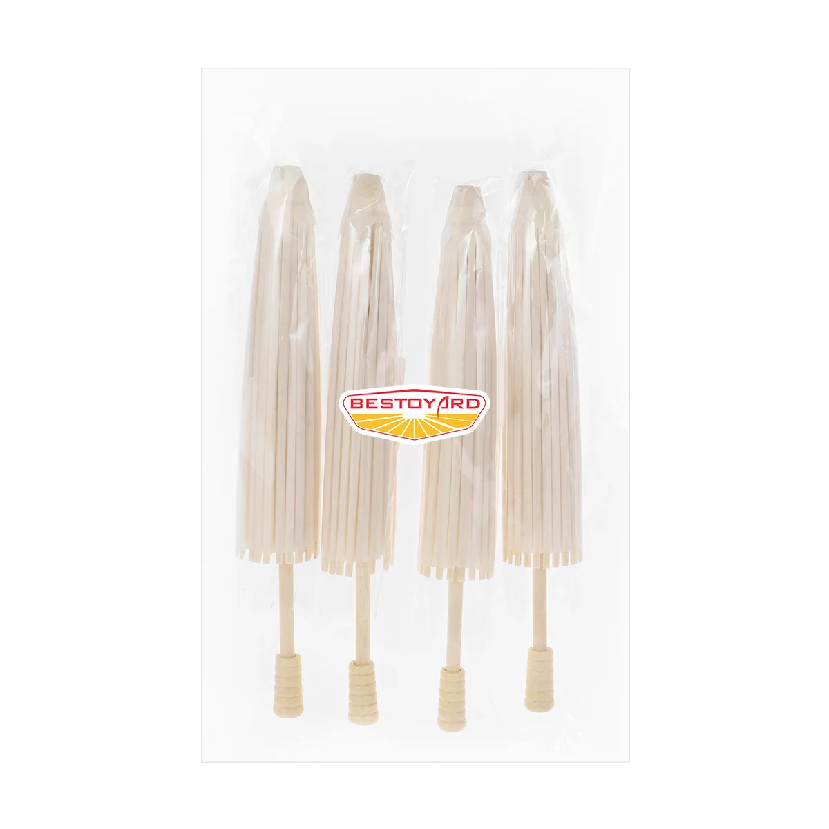 Зонт китайский бумажный в японском стиле 4 шт. диаметр 30 см | Дом и сад