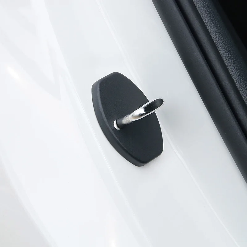 8 шт крышка дверного замка автомобиля Нержавеющая сталь дверные замки Защитная