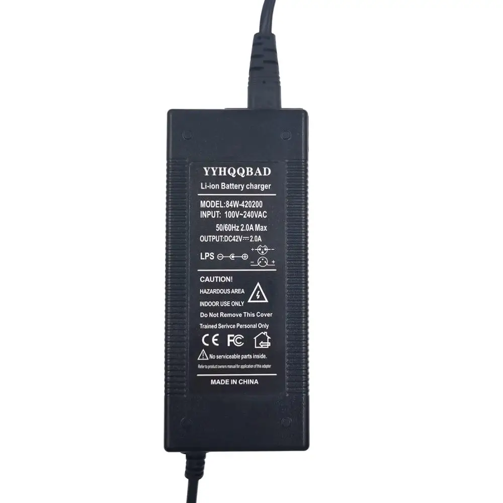 1 шт. Лучшая цена 42 в 2 А зарядное устройство для литиевых аккумуляторов