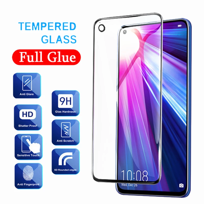 Закаленное стекло для huawei Honor 20 Pro Honor 10 10i Lite Honor 9 8 V10 V20 изогнутое полное покрытие Защитное стекло для экрана