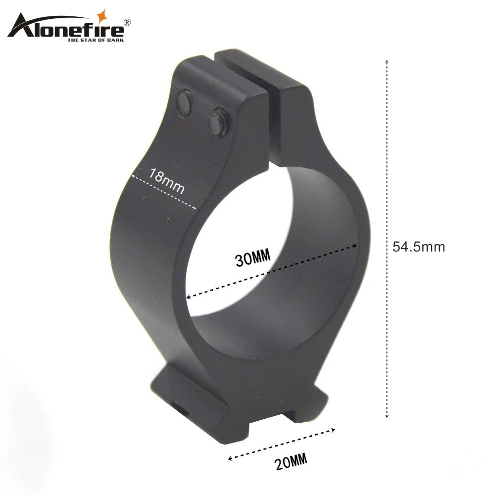 Кольцо для прицела AloneFire 30 #30 мм Вивер Пикатинни рельсовое крепление 21 база