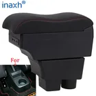 Подлокотник для Skoda FABIA, подлокотник для хранения для Skoda Fabia 2 с изогнутой поверхностью, интерьерные аксессуары для автомобиля 2008-2014