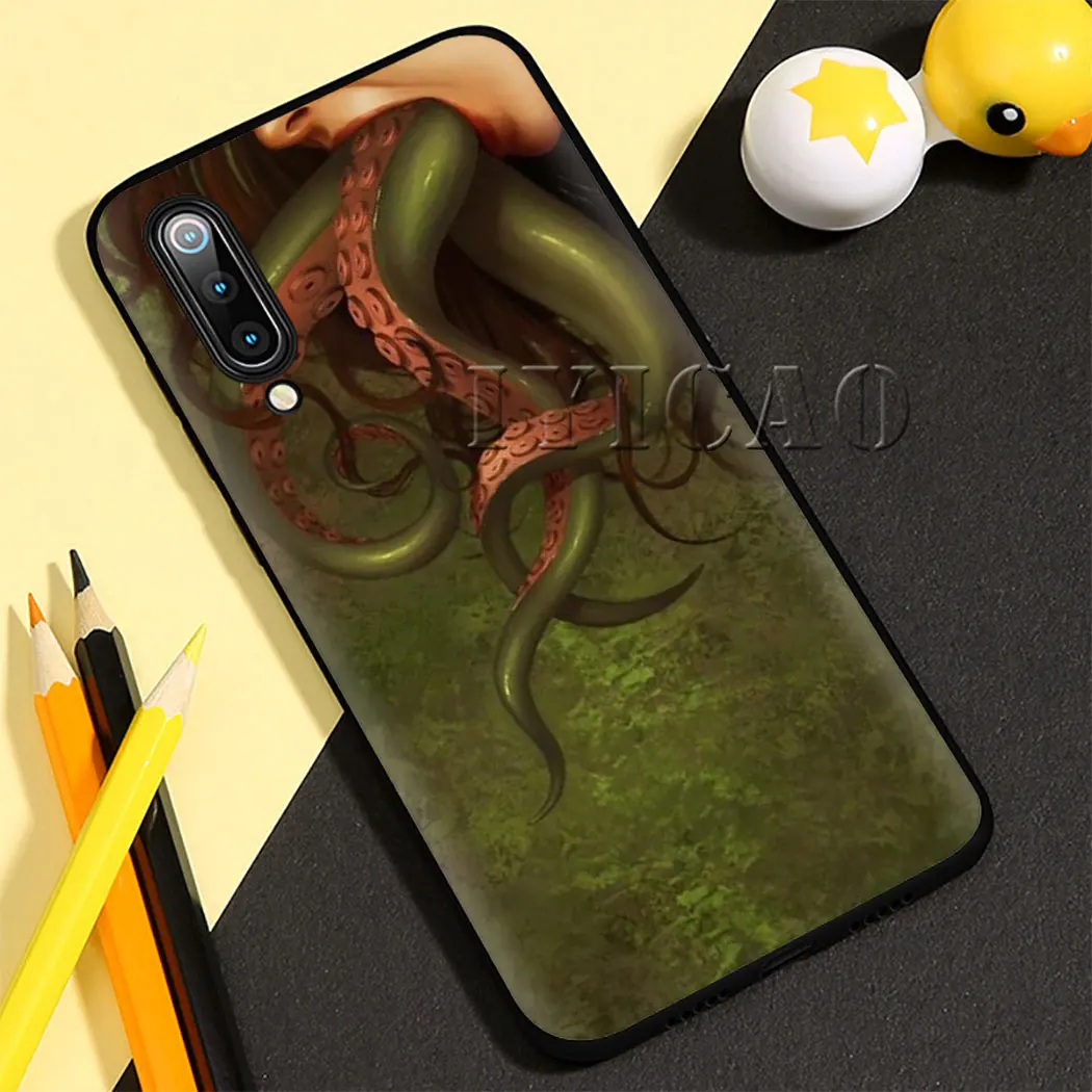 IYICAO Tentacles of sea octopus Soft Silicone Case for Redmi Note 7 8 6 5 Pro 5A Prime 7A K20 Go Cover | Мобильные телефоны и