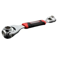 52 in 1 socket wrench rotary spanner work 360 degree rotation spanner universal furniture car repair hand tool