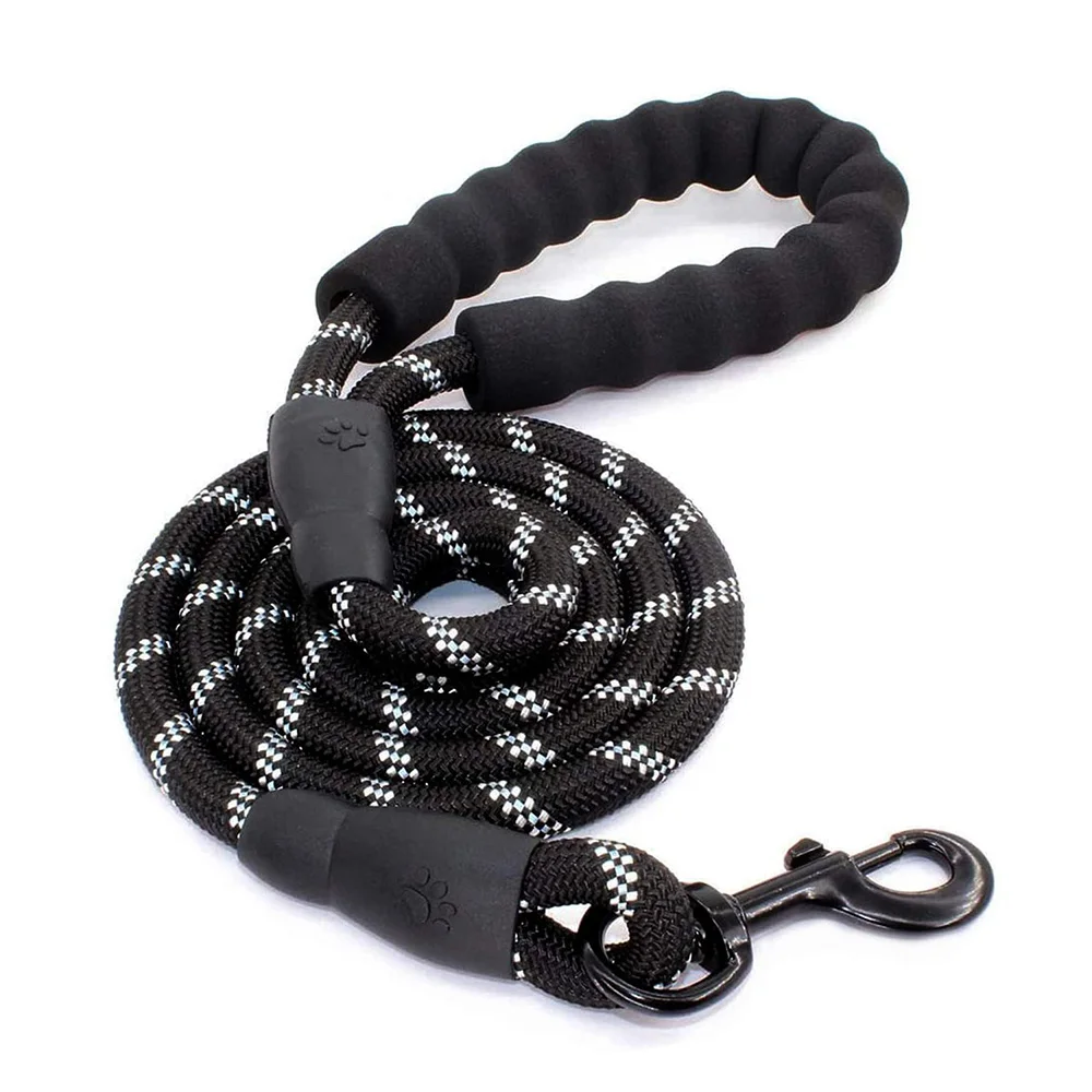 Светоотражающий прочный нейлоновый поводок для собак основная Тяжелая