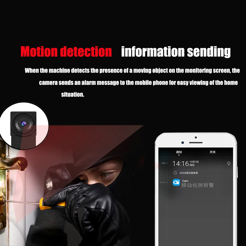 Переносная Wi Fi IP мини камера HD 4K своими руками беспроводная видеокамера P2P с