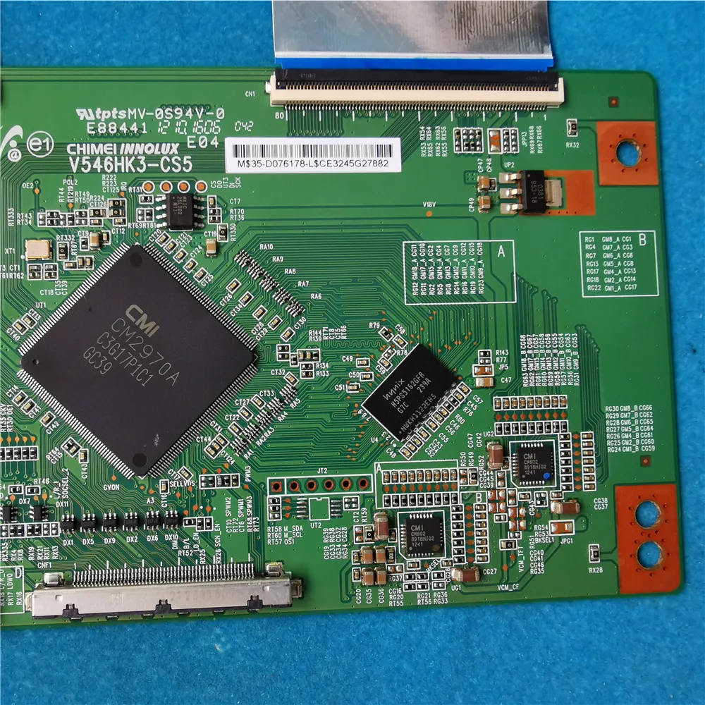 Good-working T-CON Logic Board Card Supply V546HK3-CS5 For 55inch TV 55E550E 55E550D 55E65SG 3D55A5000I 3D55A6000I LED55X5000DE
