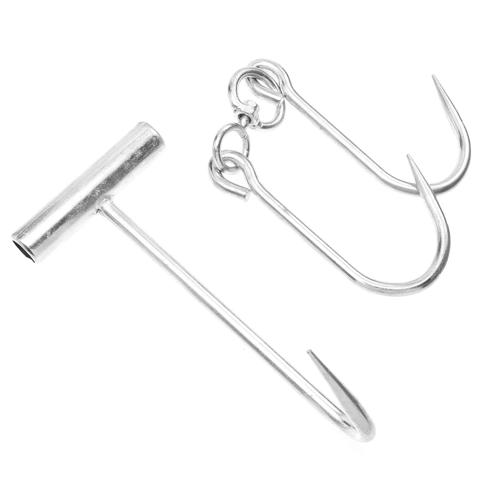 

2 шт., стальные крючки для мяса