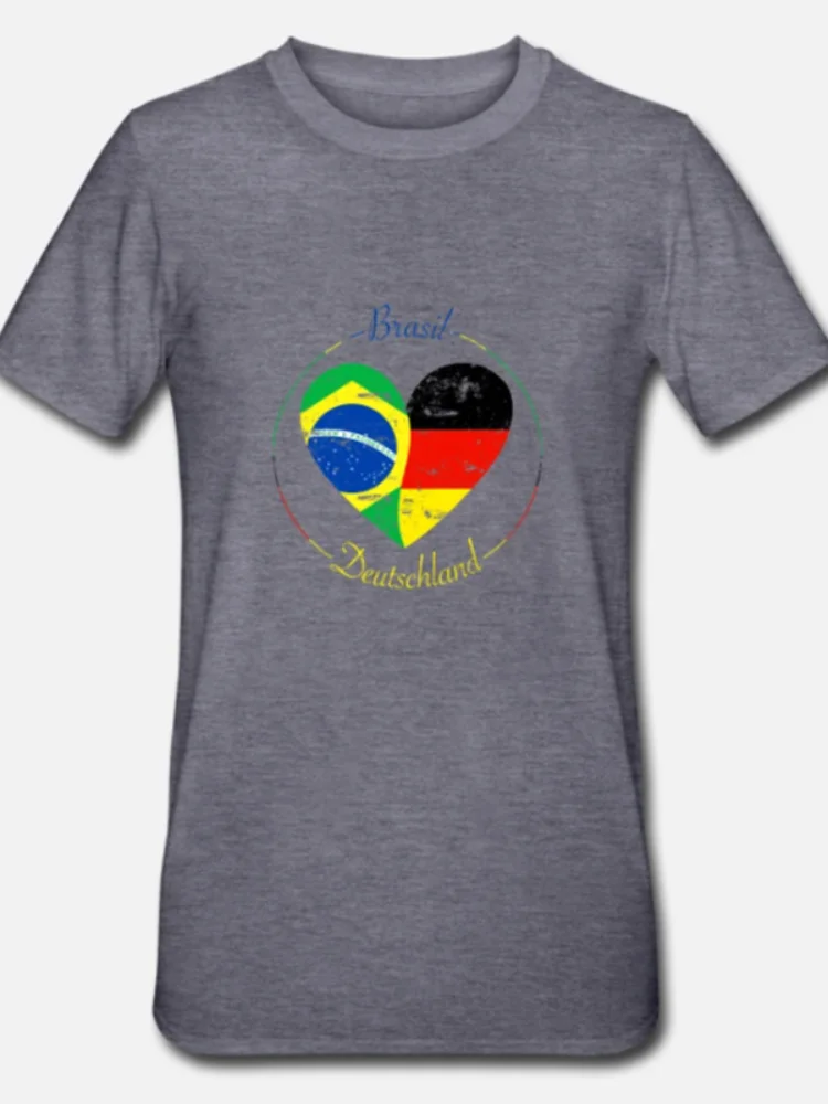 Футболка мужская хлопковая с графическим принтом Повседневная модная рубашка