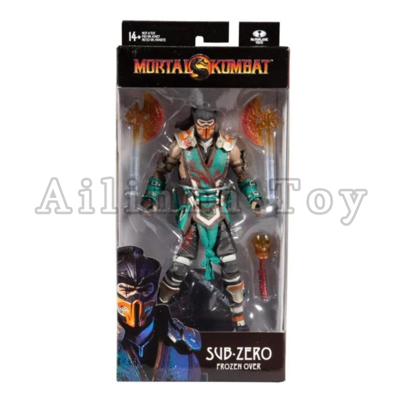 

McFARLANE 7inches Action Figure Mortal Kombat XI Sub-Zero (Bloody Frozen Over Ver.) Anime Model For Gift Free Shipping