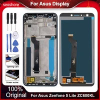original display for asus zenfone 5 lite zc600kl display touch screen for asus zc600kl lcd display digitizer replacement parts