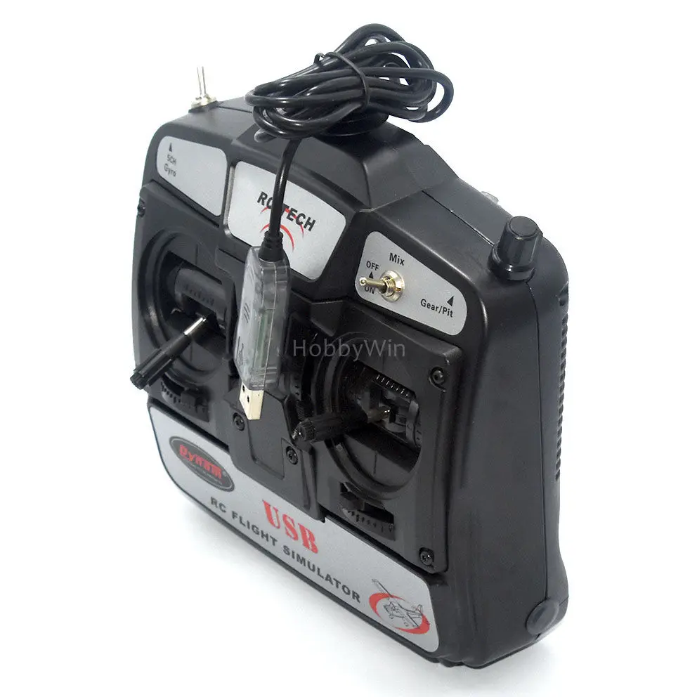 Dynam 6 канальный переходной usb кабель RC авиамодельного симулятора (6CH модель