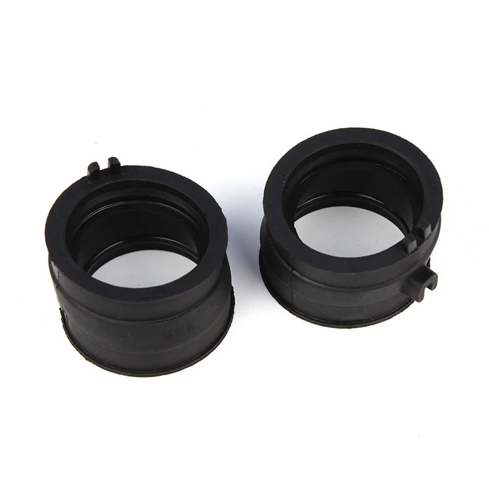2x Motorcycle Carburetor Interface Adapter Intake Manifold Boots For Honda NTV650 NT650 VT600 VT750 XL600V XLV600 XL650V XLV650 |